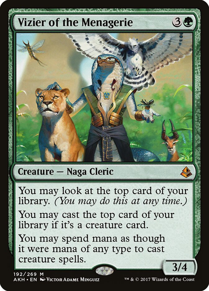 Vizier of the Menagerie - carta Magic The Gathering