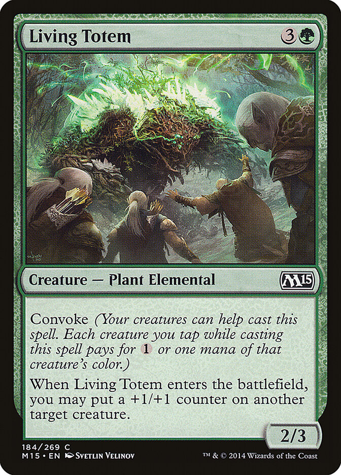 Living Totem - carta Magic The Gathering