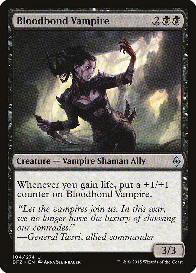 Bloodbond Vampire - carta Magic The Gathering