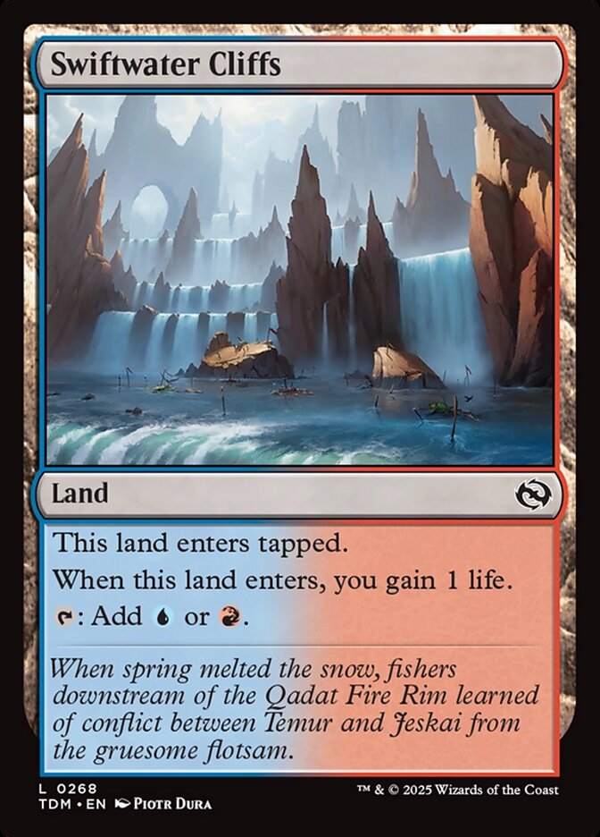 Swiftwater Cliffs - carta Magic The Gathering