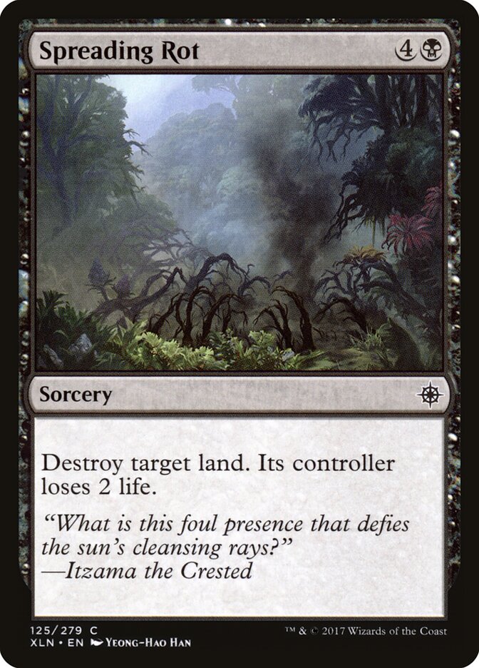 Spreading Rot - carta Magic The Gathering