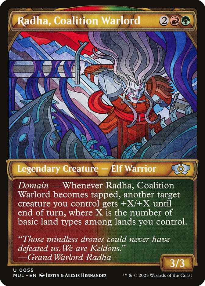 Radha, Coalition Warlord - carta Magic The Gathering