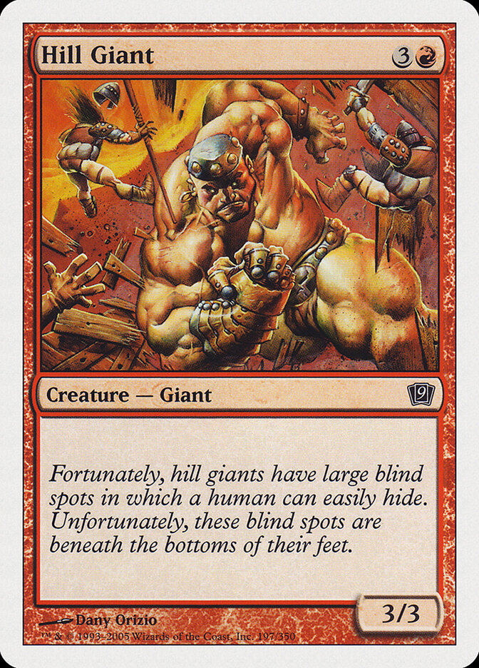 Hill Giant - carta Magic The Gathering