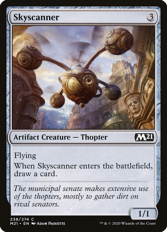 Skyscanner - carta Magic The Gathering