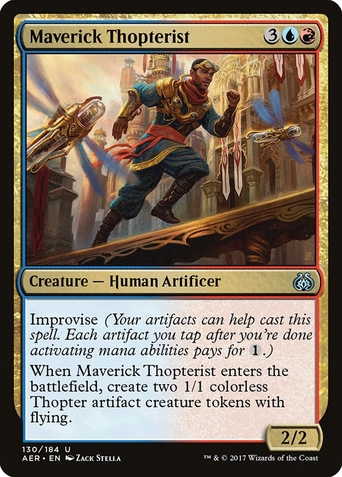 Maverick Thopterist - carta Magic The Gathering