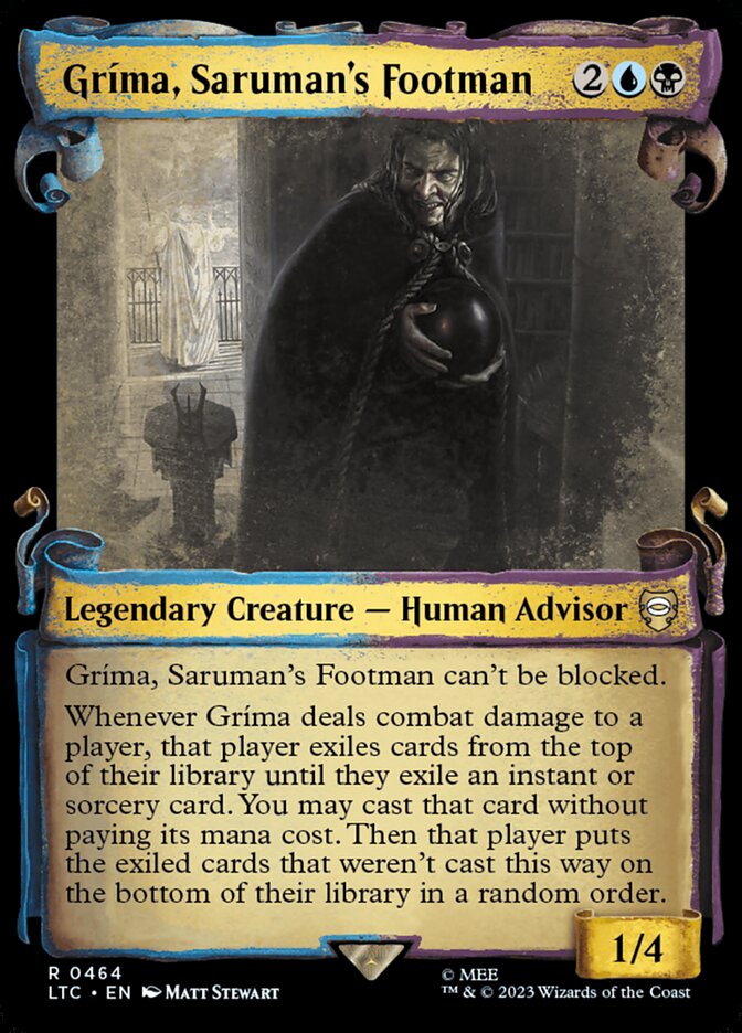 Gríma, Saruman's Footman - carta Magic The Gathering