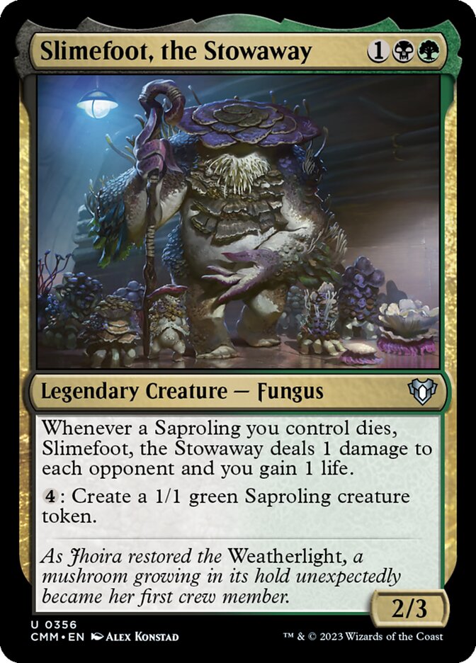 Slimefoot, the Stowaway - carta Magic The Gathering