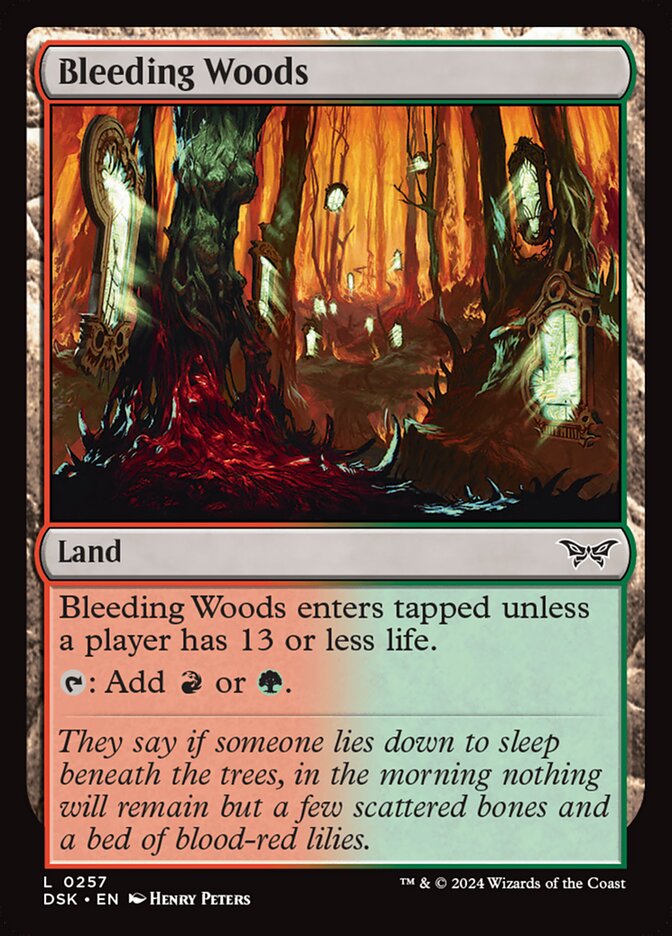 Bleeding Woods - DSK-257-NF-STD