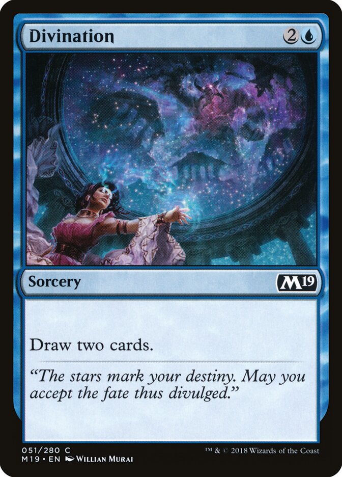 Divination - carta Magic The Gathering