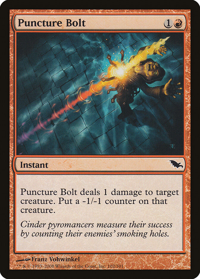 Puncture Bolt - carta Magic The Gathering