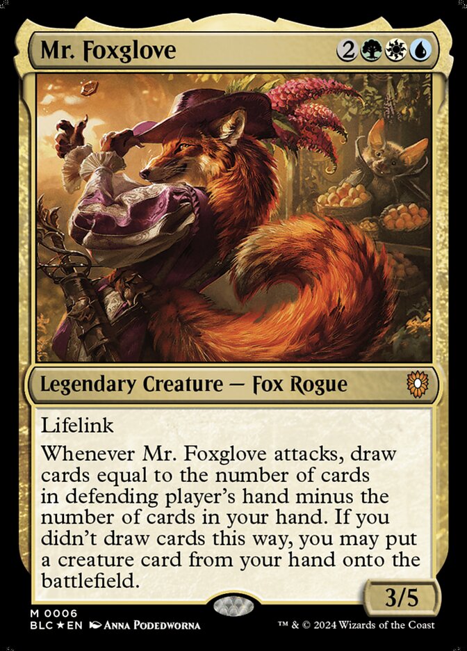 Mr. Foxglove - carta Magic The Gathering