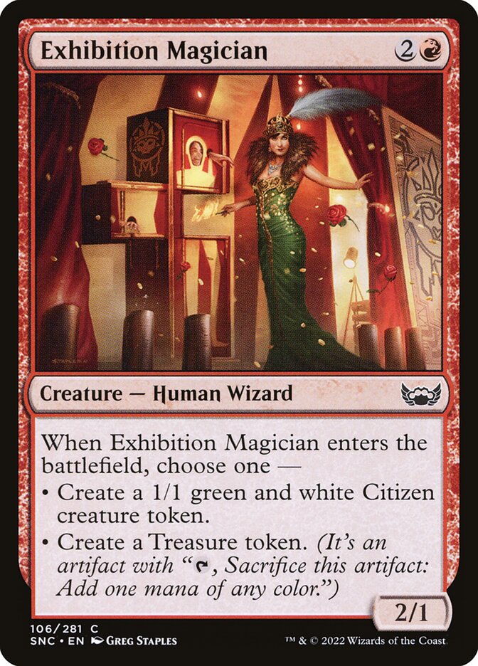Exhibition Magician - carta Magic The Gathering