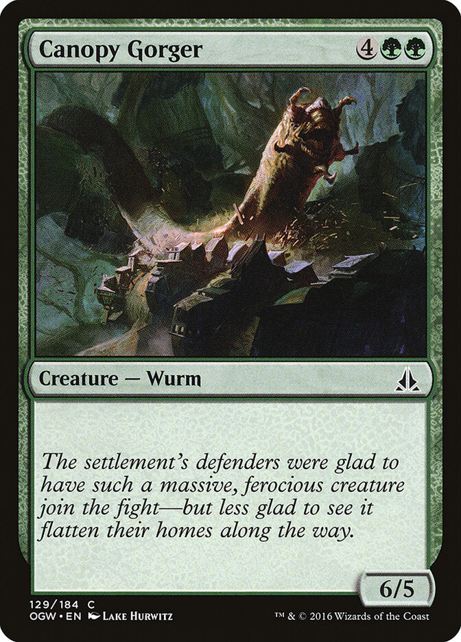 Canopy Gorger - carta Magic The Gathering
