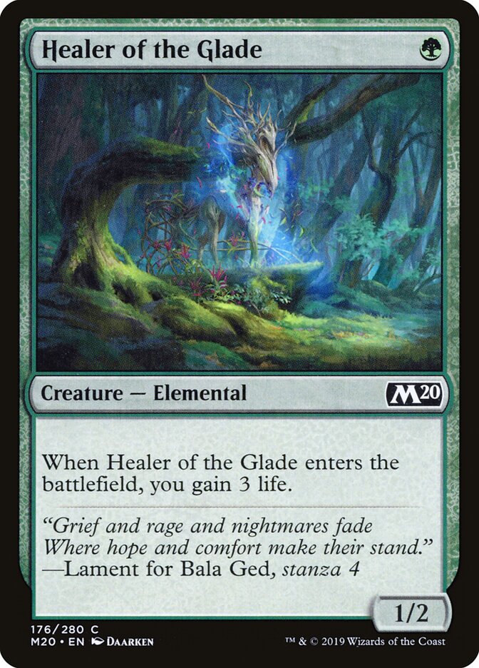 Healer of the Glade - carta Magic The Gathering