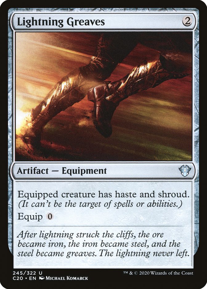 Lightning Greaves - carta Magic The Gathering