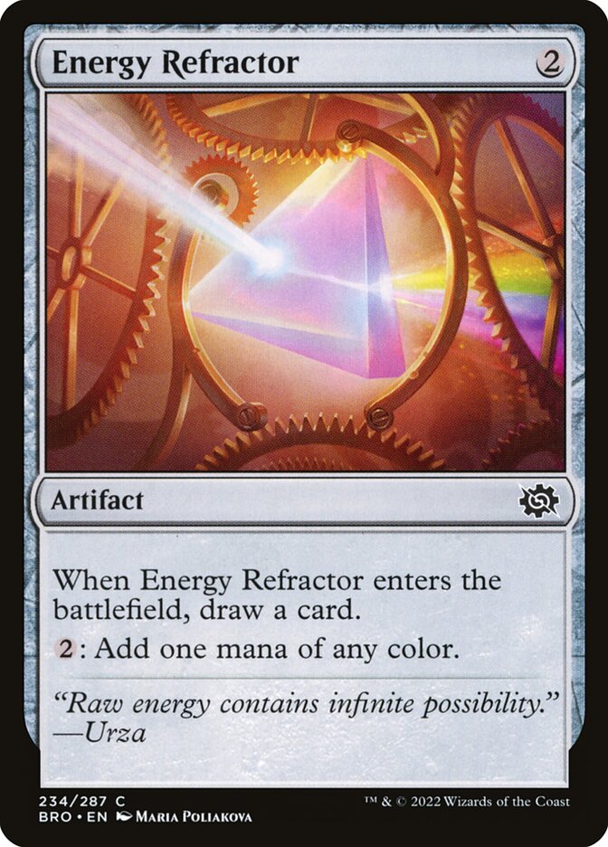 Energy Refractor - carta Magic The Gathering