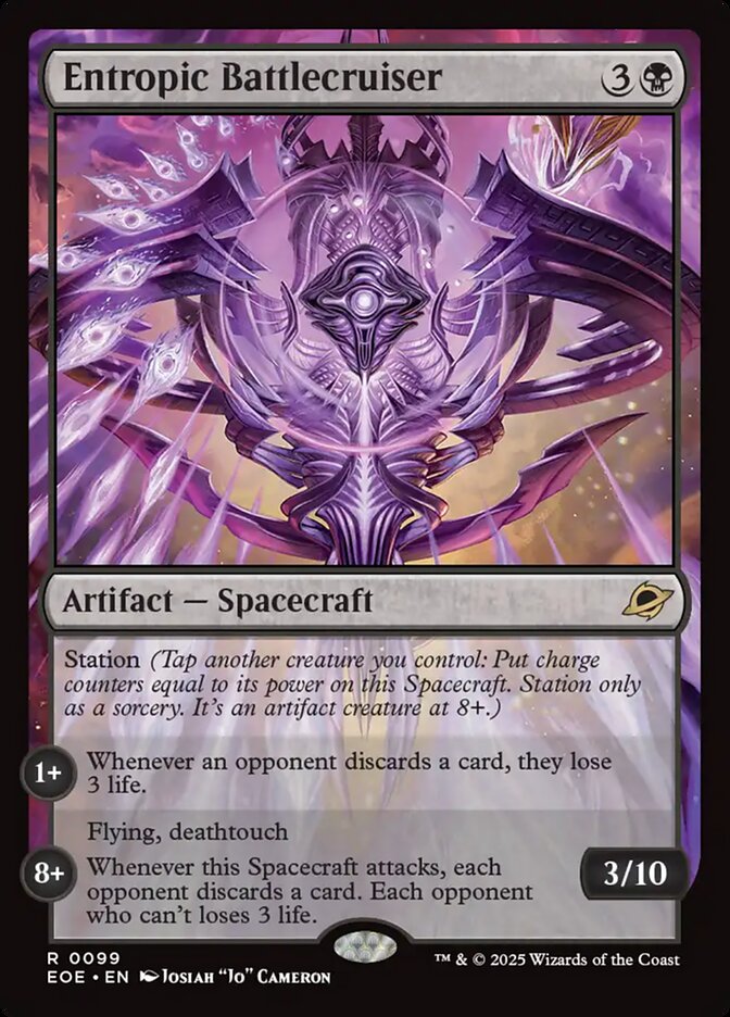 Entropic Battlecruiser - carta Magic The Gathering