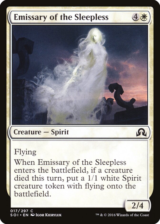 Emissary of the Sleepless - carta Magic The Gathering
