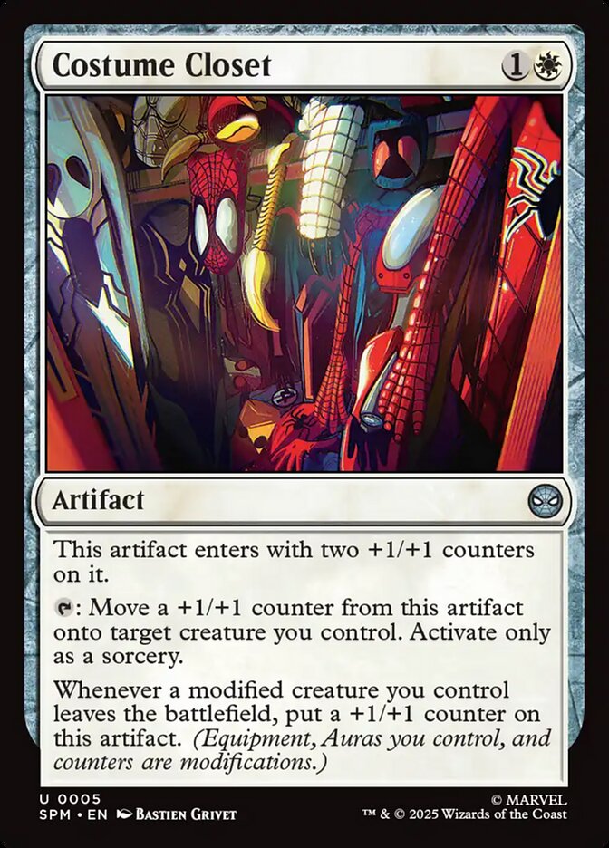 Costume Closet - carta Magic The Gathering