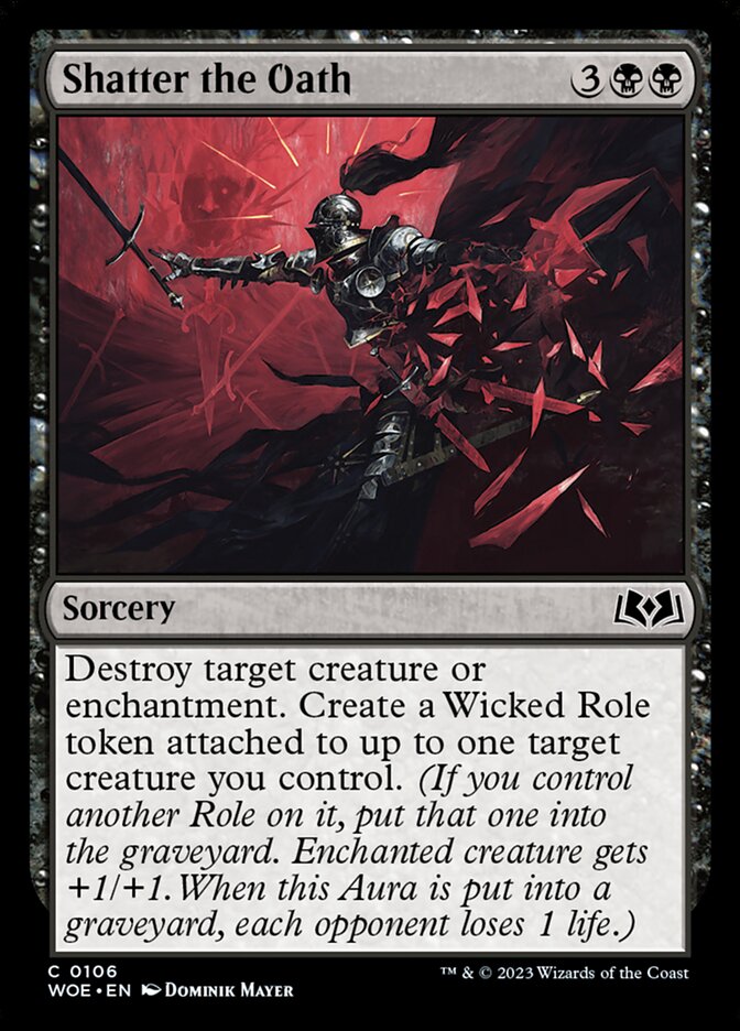 Shatter the Oath - carta Magic The Gathering