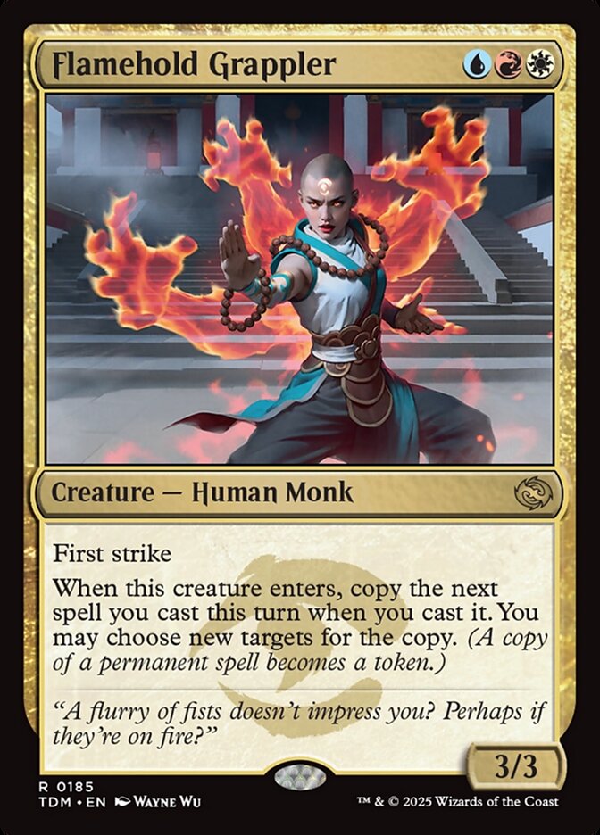 Flamehold Grappler - carta Magic The Gathering