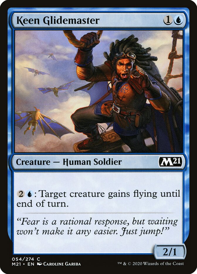 Keen Glidemaster - carta Magic The Gathering