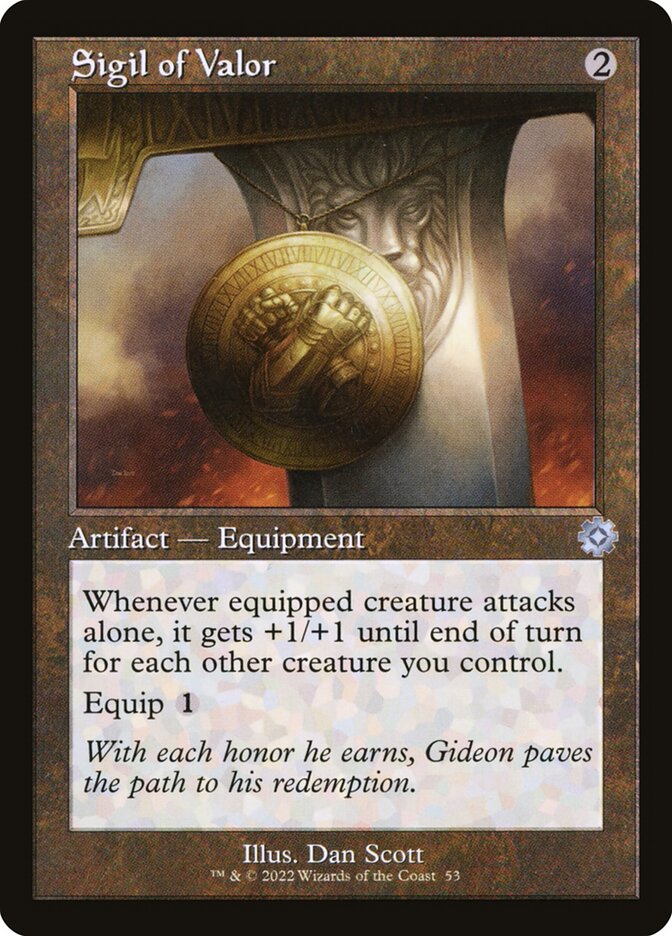 Sigil of Valor - carta Magic The Gathering