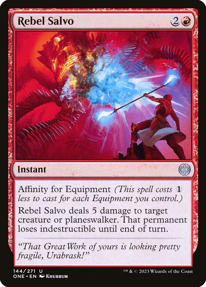Rebel Salvo - carta Magic The Gathering