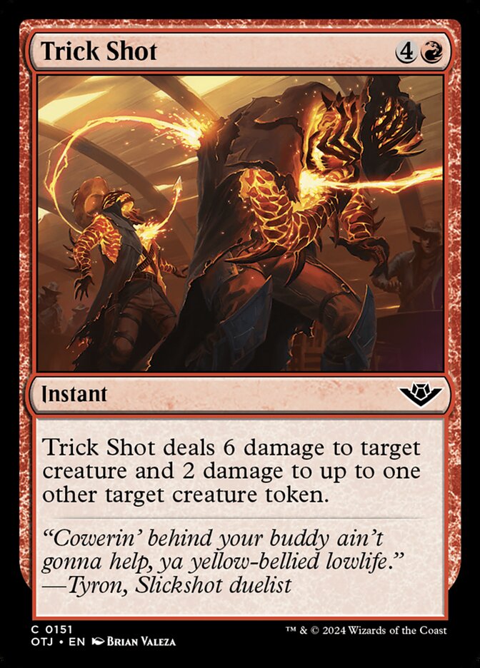 Trick Shot - carta Magic The Gathering