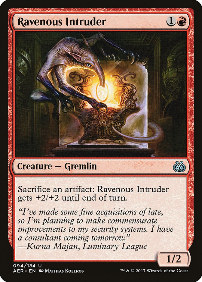 Ravenous Intruder - carta Magic The Gathering