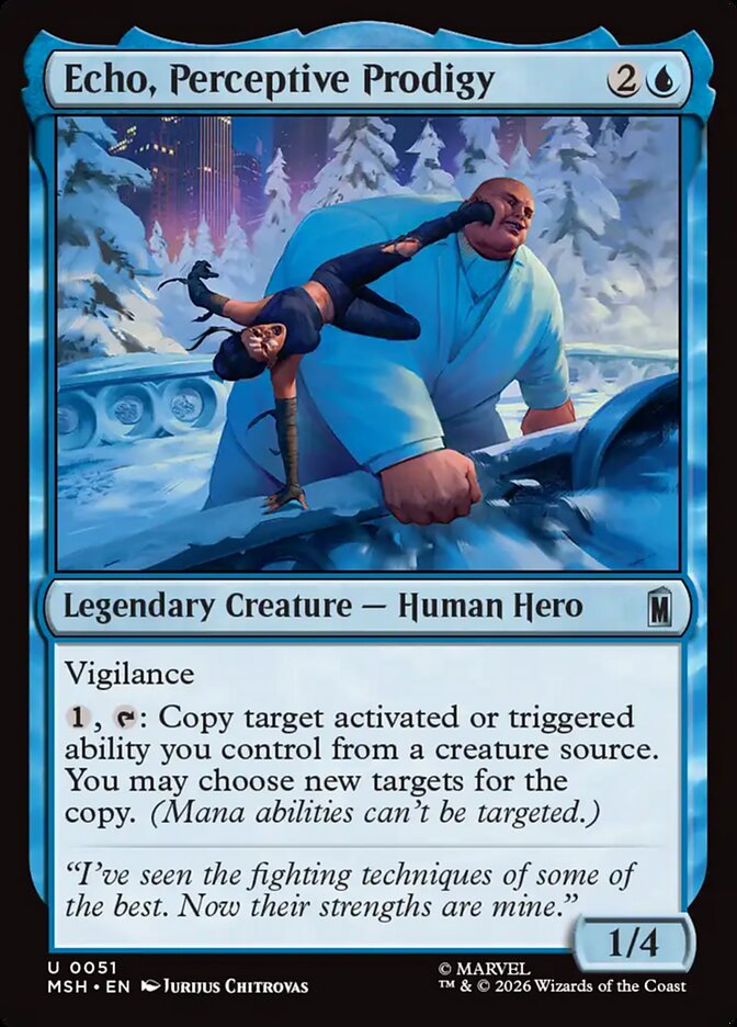 Echo, Perceptive Prodigy - carta Magic The Gathering