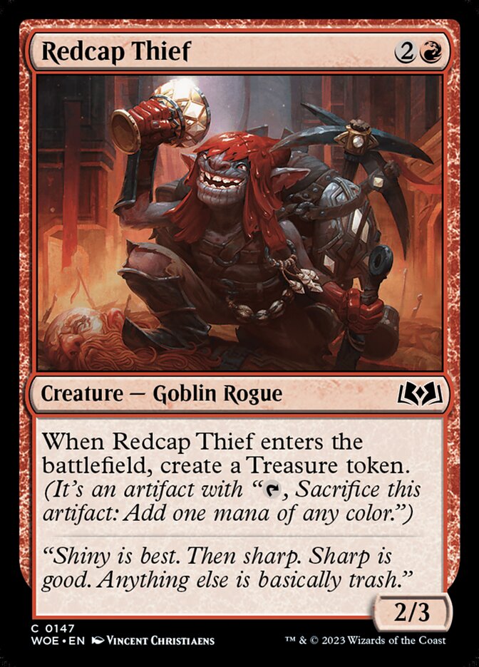 Redcap Thief - carta Magic The Gathering