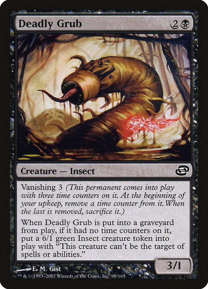 Deadly Grub - carta Magic The Gathering