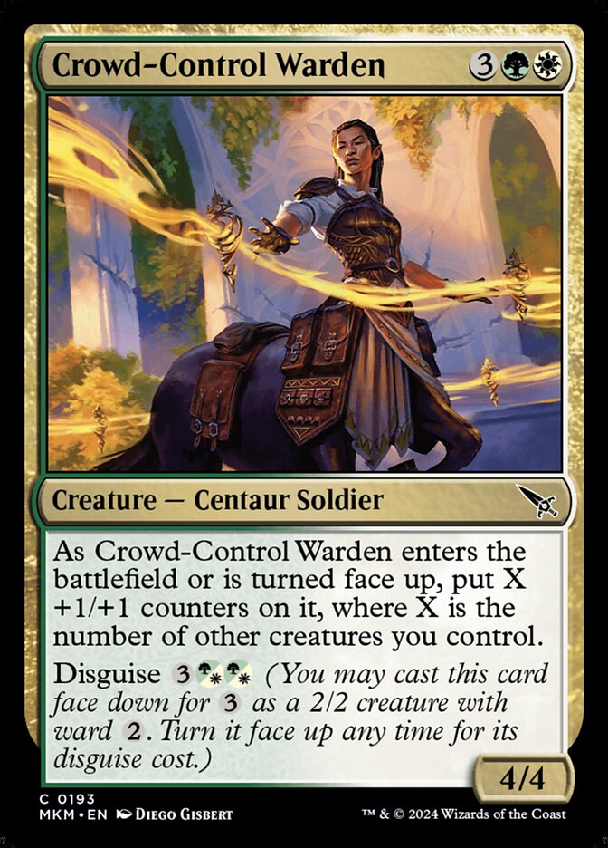 Crowd-Control Warden - carta Magic The Gathering