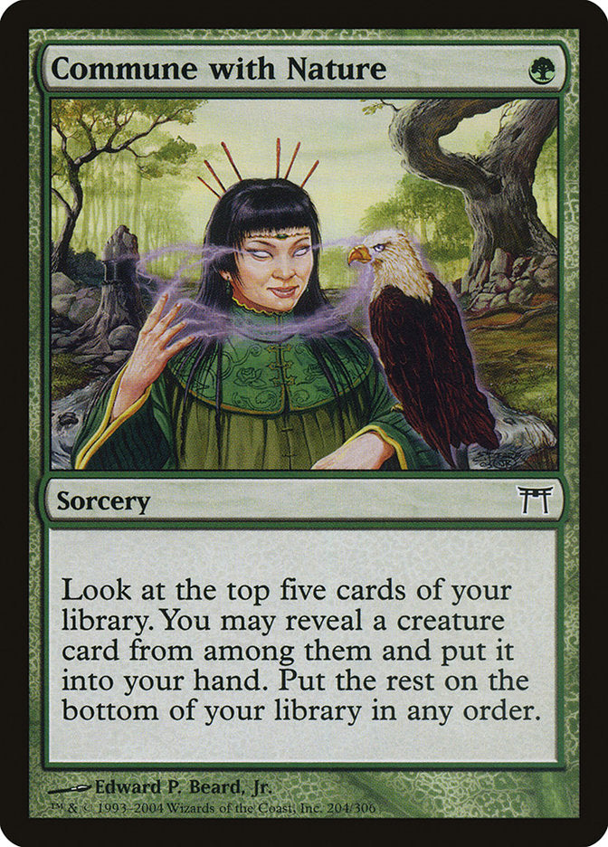 Commune with Nature - carta Magic The Gathering