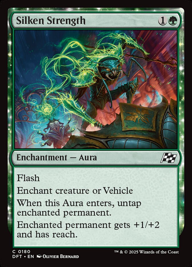 Silken Strength - carta Magic The Gathering