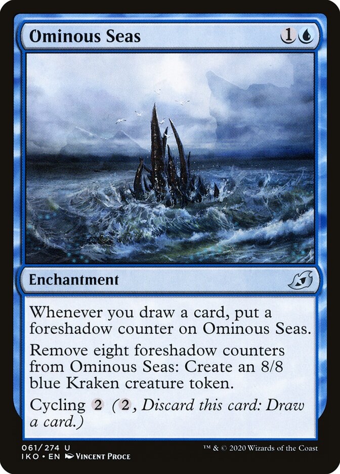 Ominous Seas - carta Magic The Gathering