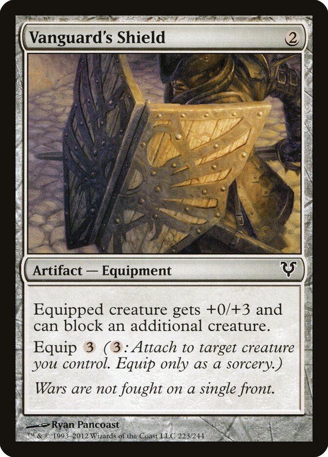 Vanguard's Shield - carta Magic The Gathering