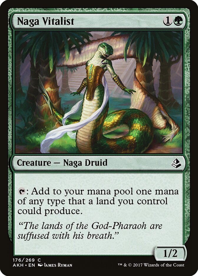 Naga Vitalist - carta Magic The Gathering