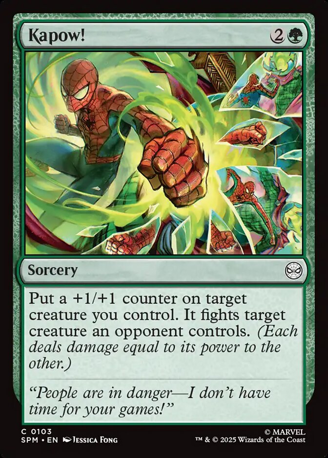 Kapow! - carta Magic The Gathering