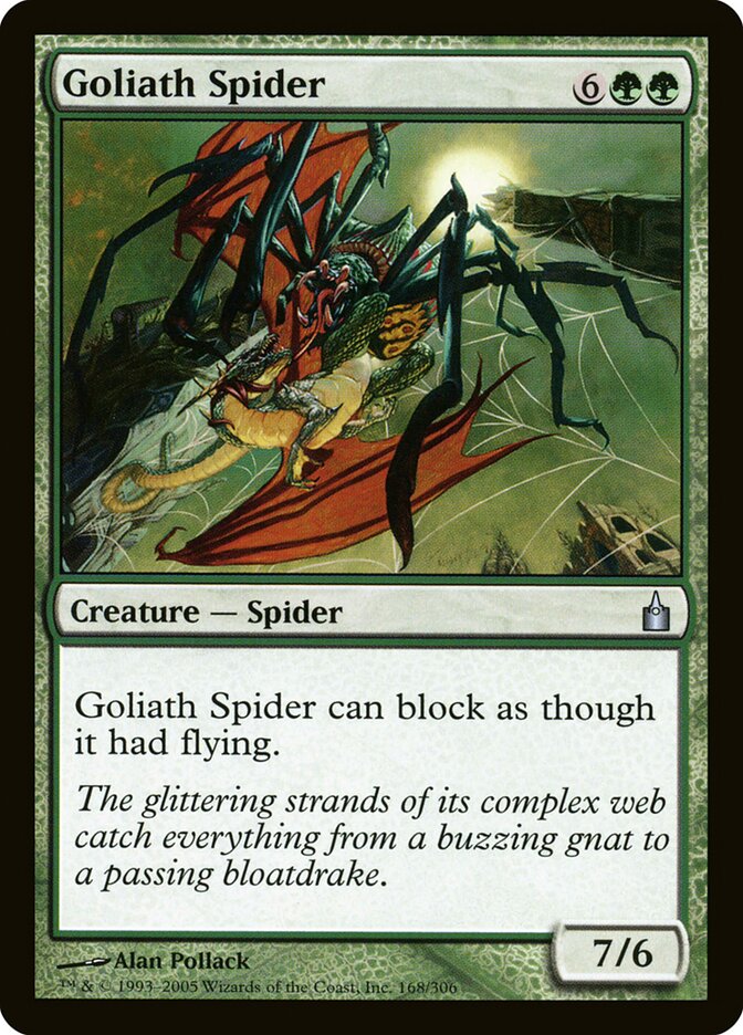 Goliath Spider - carta Magic The Gathering