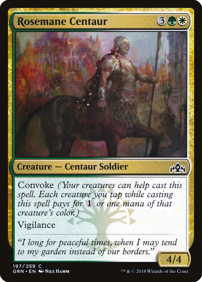 Rosemane Centaur - carta Magic The Gathering