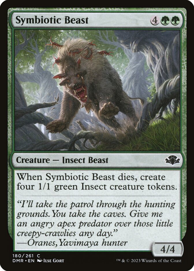 Symbiotic Beast - carta Magic The Gathering
