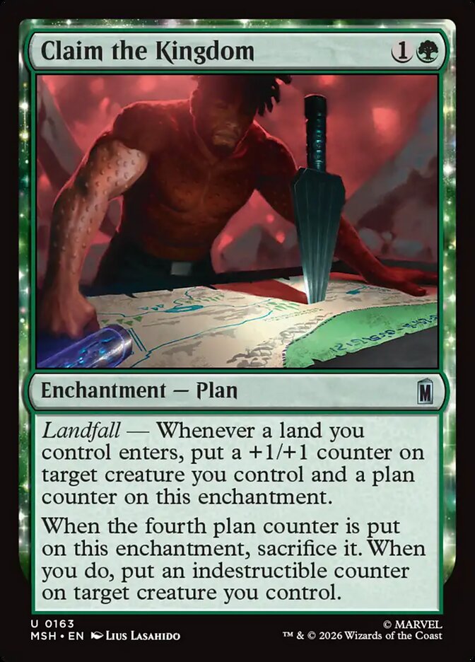 Claim the Kingdom - carta Magic The Gathering