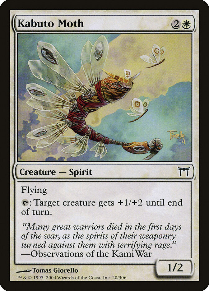 Kabuto Moth - carta Magic The Gathering