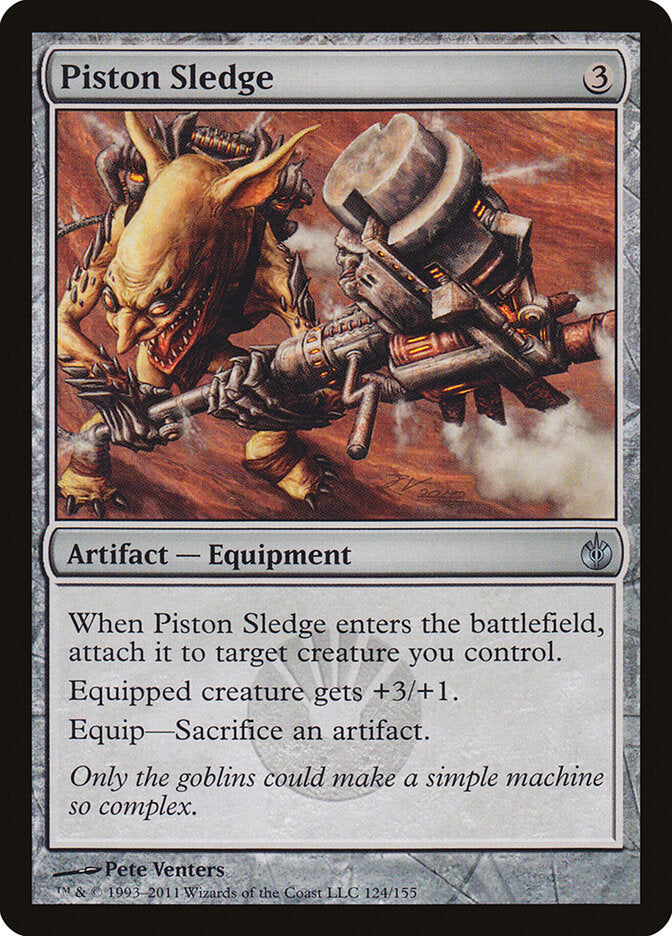 Piston Sledge - carta Magic The Gathering