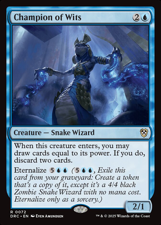 Champion of Wits - carta Magic The Gathering