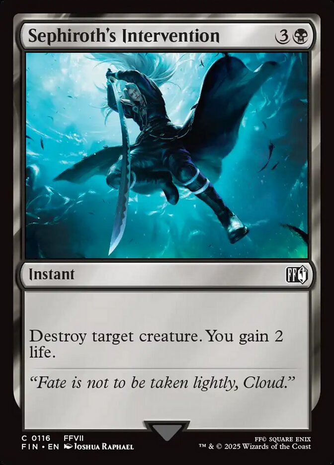 Sephiroth's Intervention - carta Magic The Gathering