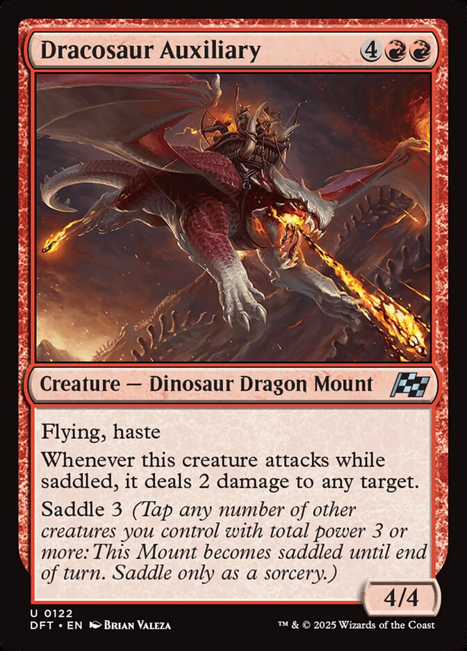 Dracosaur Auxiliary - DFT-122-NF-STD