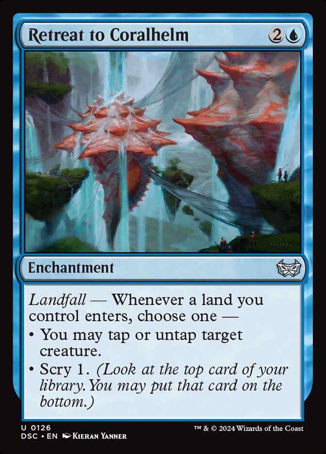 Retreat to Coralhelm - carta Magic The Gathering